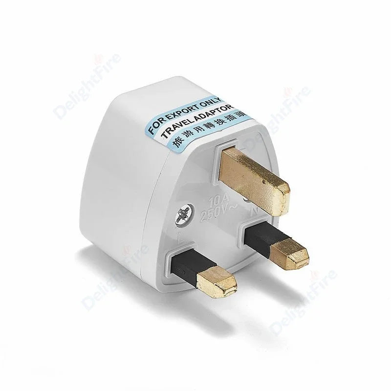 UK Plug Adapter US EU AU To UK