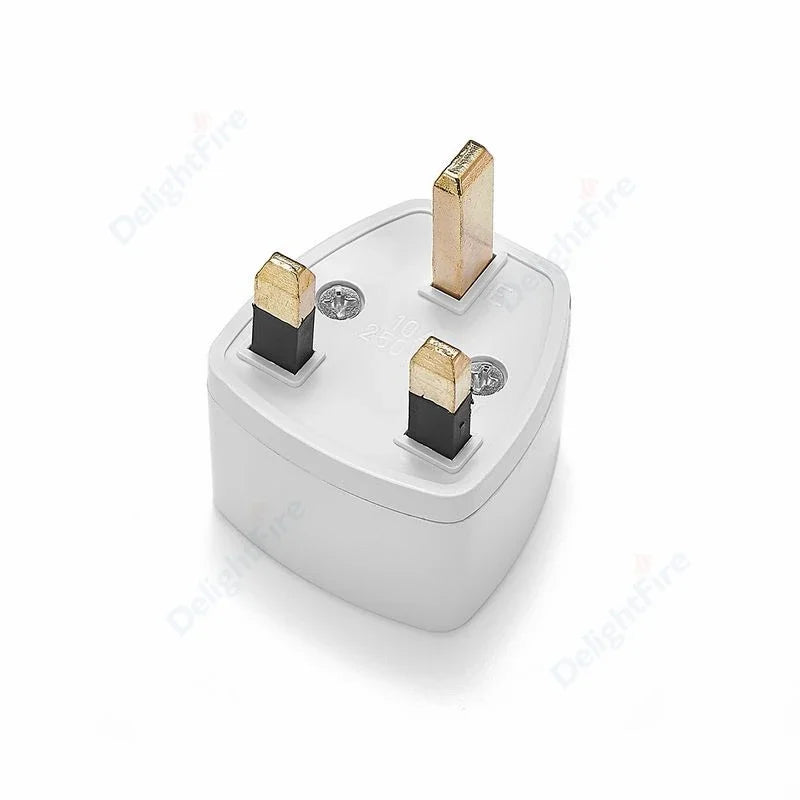 UK Plug Adapter US EU AU To UK