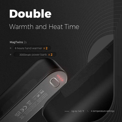 NEW 2 in 1 Magnetic Winter Hand Warmers - Eternal Slumber