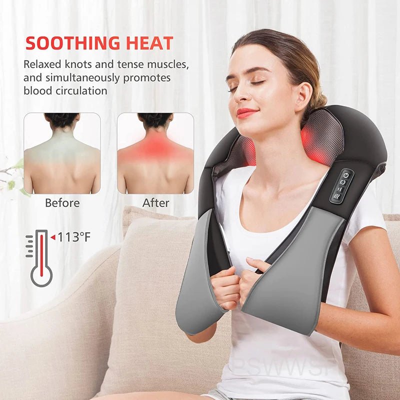 ZenRelax Neck & Shoulder Massager - Eternal Slumber